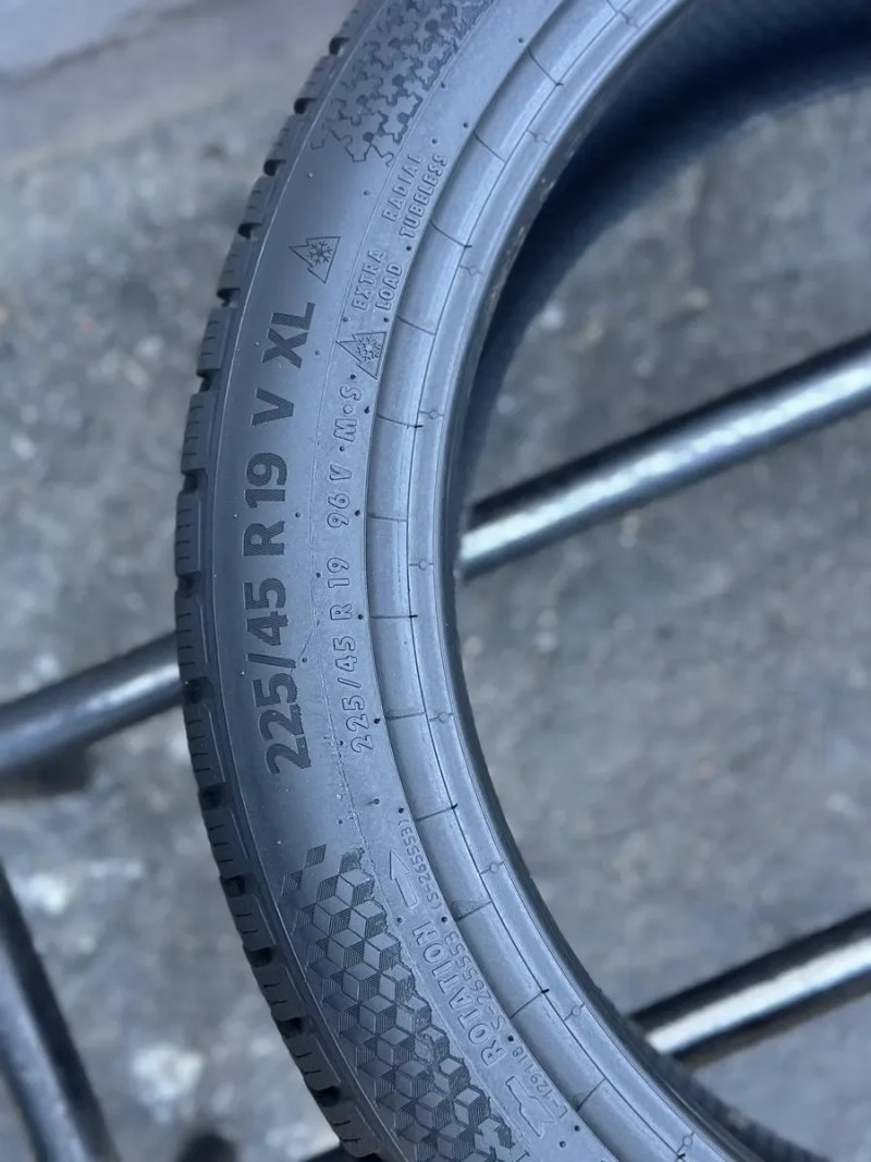 Топові шини‼️Continental WinterContact TS870P 96V 225/45 r19 XL 8.7мм 2025рік‼️Зимові шини — фото 6