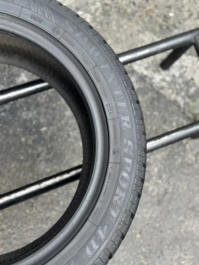 Топові шини‼️ Dunlop SP WinterSport 4D 94H 225/50 r17 7.7мм 2024рік‼️Зимові шини — фото 5