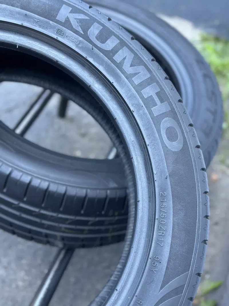 Топові шини‼️Kumho Ecsta Le sport 95Y 215/50 zr17 7мм 2023рік‼️Літні шини — фото 7