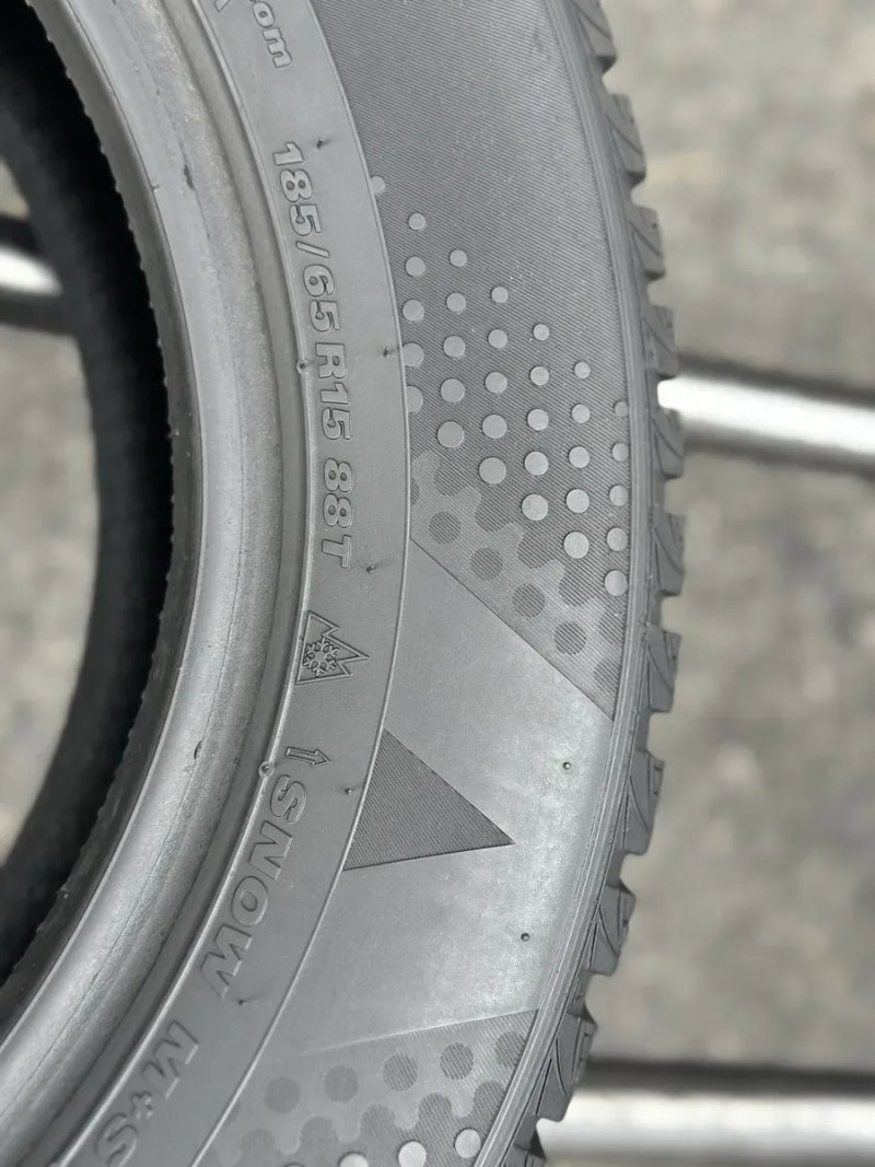 Топові шини‼️Kumho WinterCraft 88Т 185/65 r15 8мм 2024рік‼️Зимові шини‼️ — фото 8