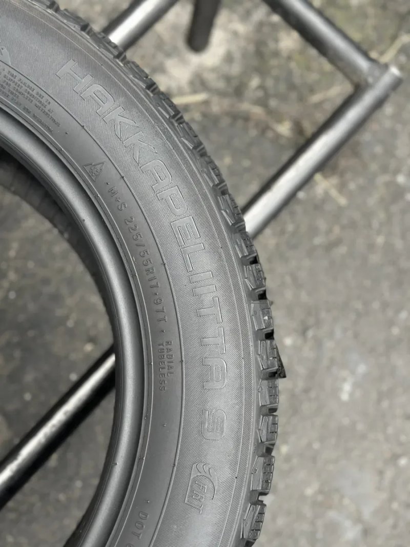Топові шини‼️Nokian Hakkapeliitta9 97Т 225/55 r17 8.7мм 2024рік ‼️ Зимові шини — фото 7