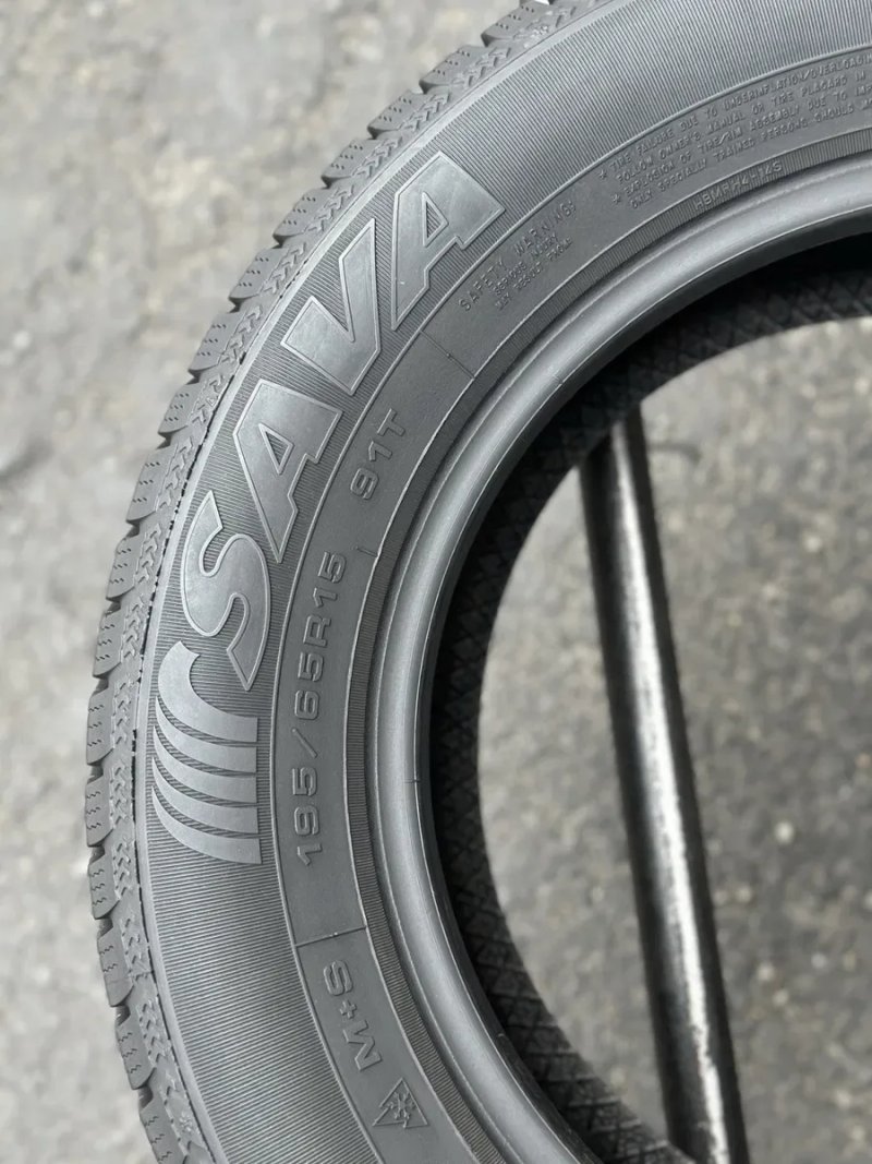 Топові шини‼️Sava Eskimo S3 91T 195/65 r15 8.6мм 2024рік‼️Зимові шини‼️ — фото 6