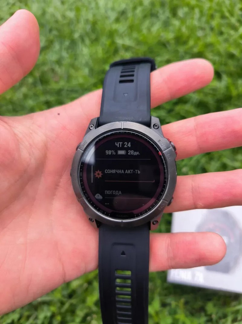 Топовий Garmin Fenix 7 Х Solar 51mm — фото 2