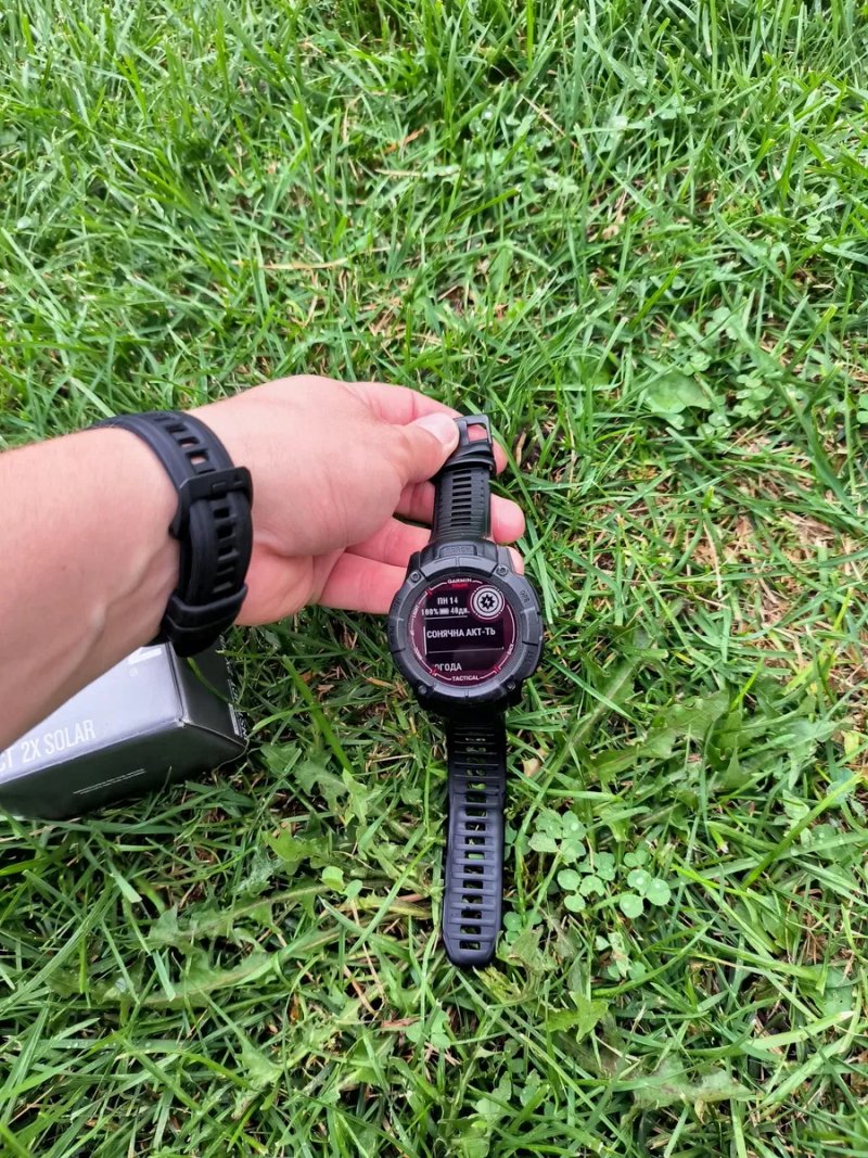Топовий! Garmin Instinct 2X Tactical Solar 50mm — фото 5