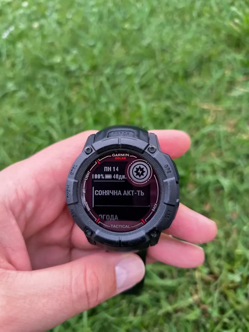 Топовий! Garmin Instinct 2X Tactical Solar 50mm — фото 6