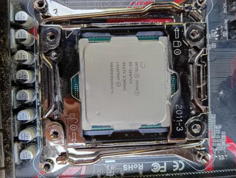 Топовий комплект LGA 2011-3: Machinist X99 + Intel Xeon E5-2697 v4 (18 ядер / 36 потоків, 4-канал) — фото 2