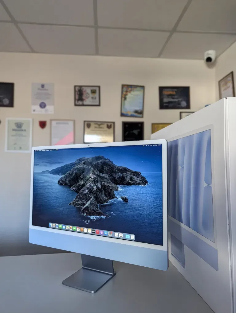 Топовий Моноблок Apple iMac A2438/24"/Retina/4.5K/256/8/Apple M1/10з10 — фото 4