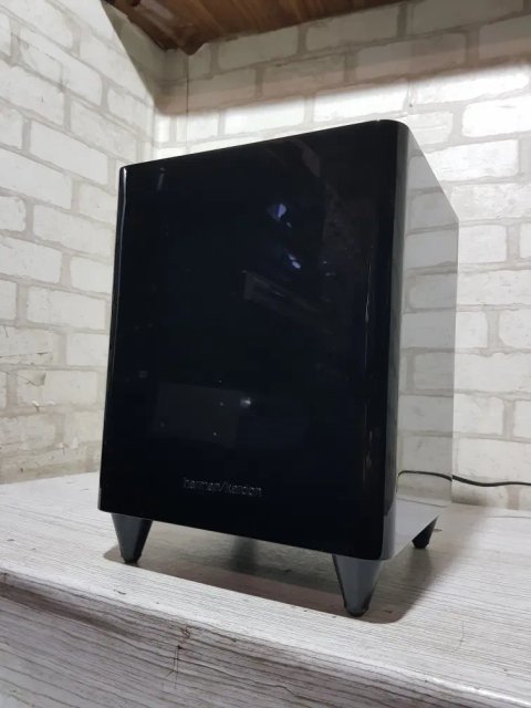 ТОР! Активний сабвуфер Harman/Kardon HKTS 210 SUB.+1, 200 мм, 200 Вт RMS, 25–150 Гц, Б/у з Німеччини