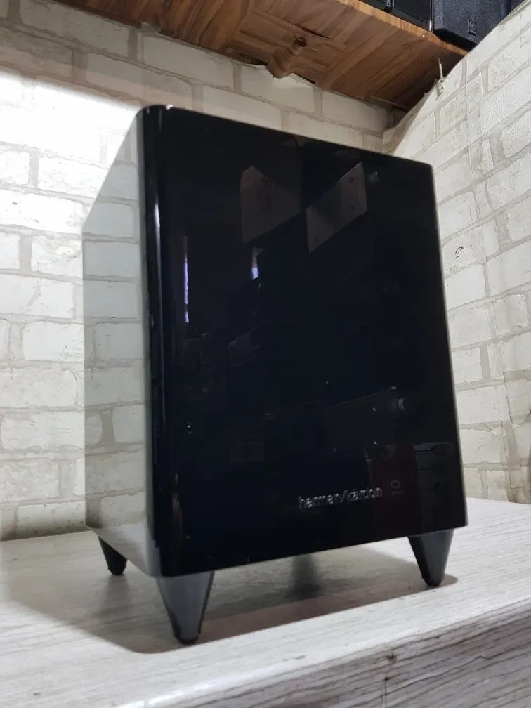 ТОР! Активний сабвуфер Harman/Kardon HKTS 210 SUB.+1, 200 мм, 200 Вт RMS, 25–150 Гц, Б/у з Німеччини — фото 3