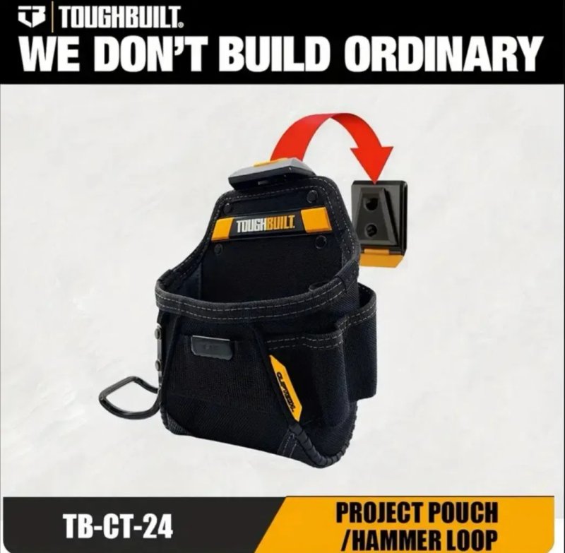 Toughbuilt підсумок для шуруповерта сумка інструментів подсумок кобура — фото 5