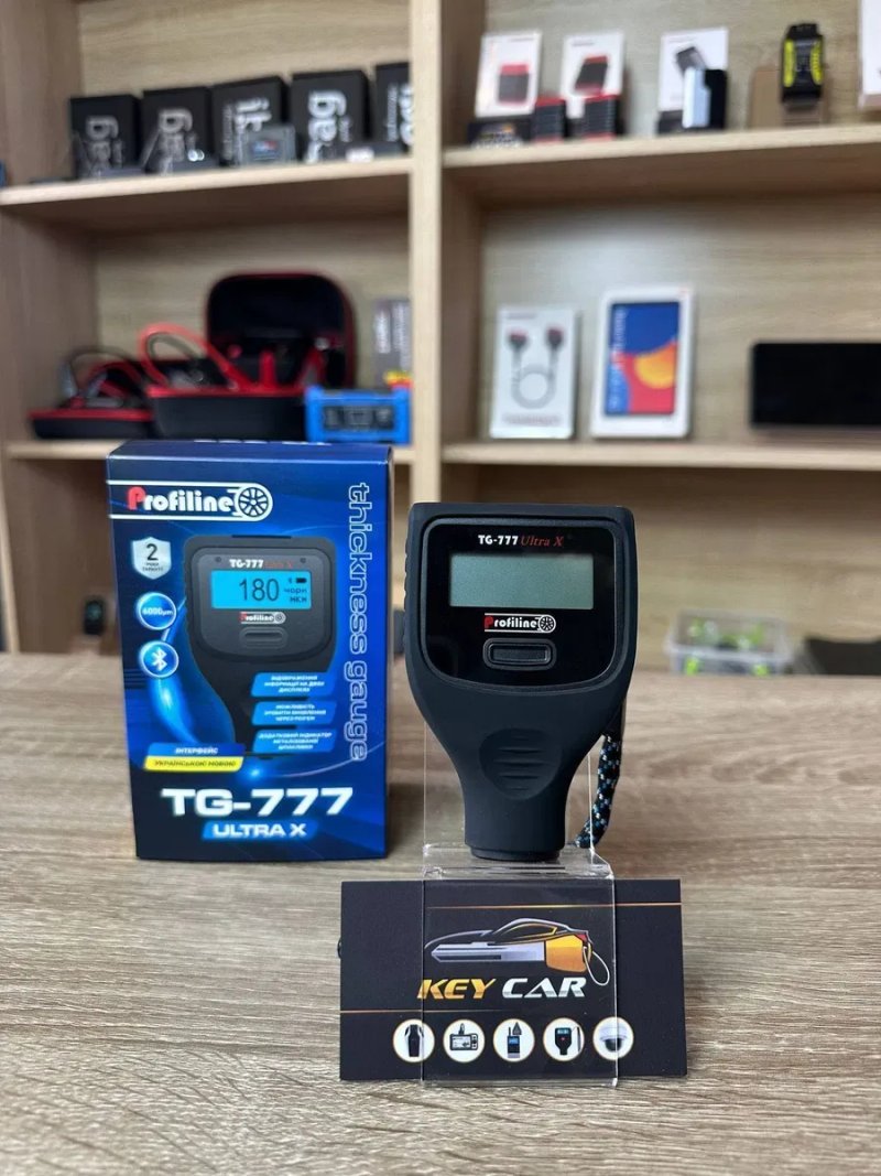 ‼️Товщиномір фарби Profiline TG-777 Ultra X (6000мкм, Fe/Zn/NFe/Putty, Android/iOS) — фото 2