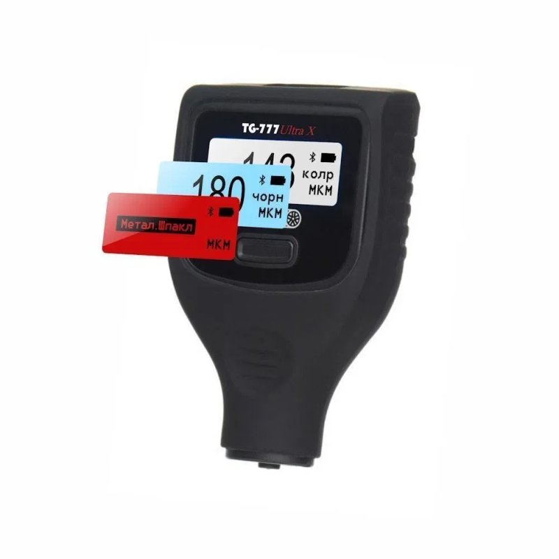‼️Товщиномір фарби Profiline TG-777 Ultra X (6000мкм, Fe/Zn/NFe/Putty, Android/iOS) — фото 3