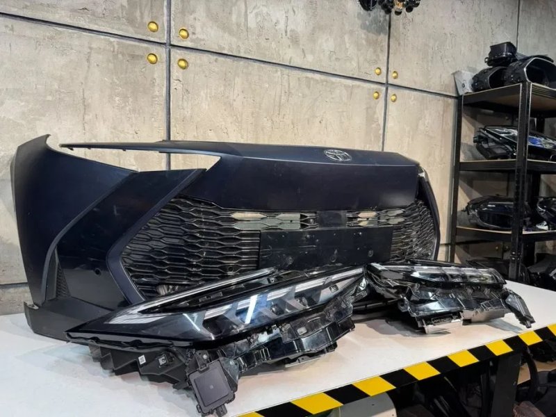 Toyota C-HR II 2024 2025 передній бампер в зборі + Full LED Adaptive LED фари оригінал Європа — фото 3