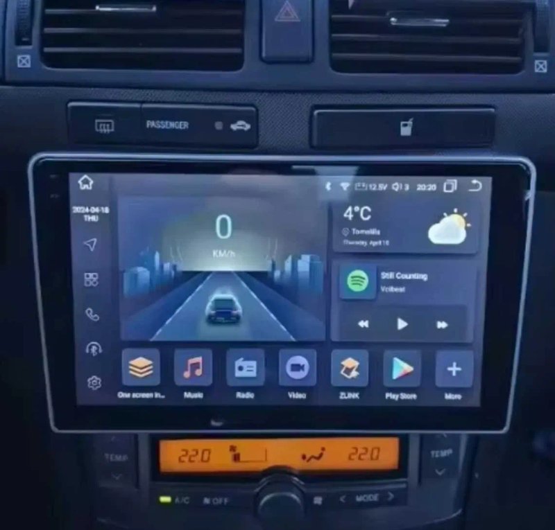 Toyota Corolla Avensis Camry Rav4 Android магнітола Carplay 360  кам. — фото 2