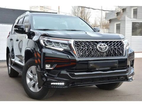 Toyota Prado 150 Обвесы TRD (накладки на бампера с LED)
