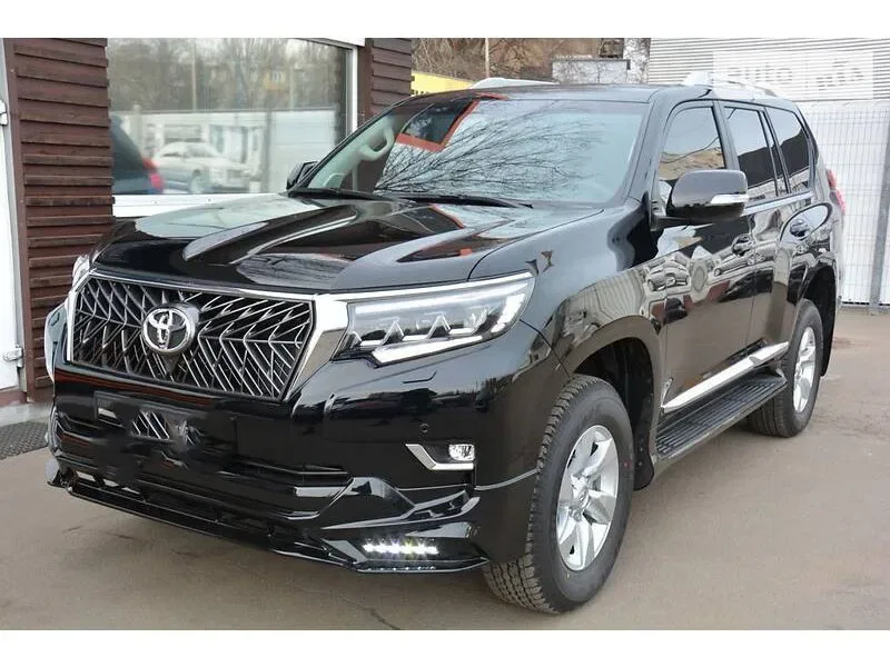 Toyota Prado 150 Обвесы TRD (накладки на бампера с LED) — фото 4