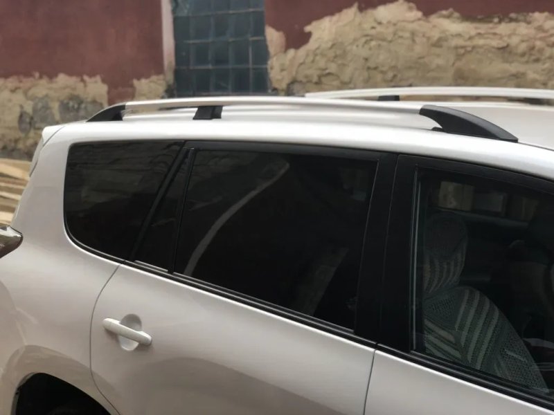 Toyota Rav-4 2006-2013 Рейлинги дуги на крышу (багажник) хром — фото 4