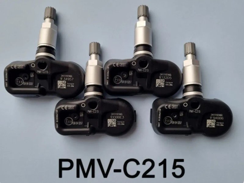 TPMS Lexus Toyota  USA EU датчик тиску PMV C010 C015 C210 C215 E000 E100 107J давления шин коліс 315 MHz 433 MHz — фото 4