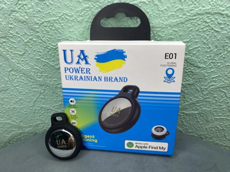 Трекер UA Power AirTag GPS брелок для поиска животных, авто, детей