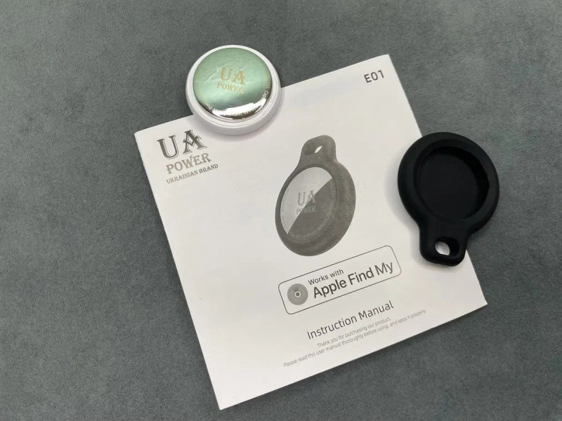 Трекер UA Power AirTag GPS брелок для поиска животных, авто, детей — фото 3