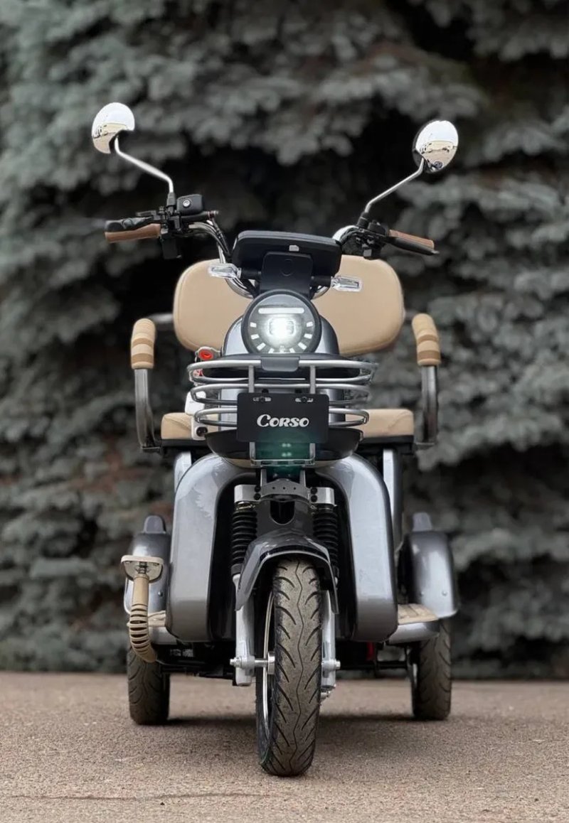 ‼️Трицикл Корсо 1200 Вт /72 v 28 ah ПОТУЖНИЙ -Тяговий до 250-300 кг ‼️ — фото 3