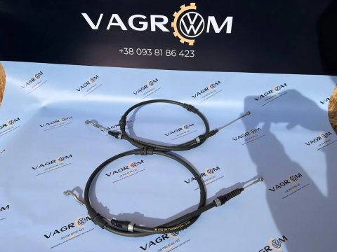 Трос ручніка тросік ручного гальма задній тормоза VW T5 T6 T6.1 Т5 Т6 Т6,1 Transporter Multivan Caravelle