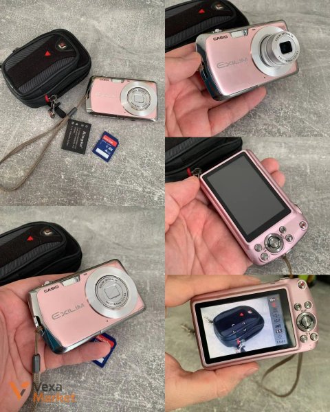Цифровий фотоапарат Casio Exilim EX-S5 Pink