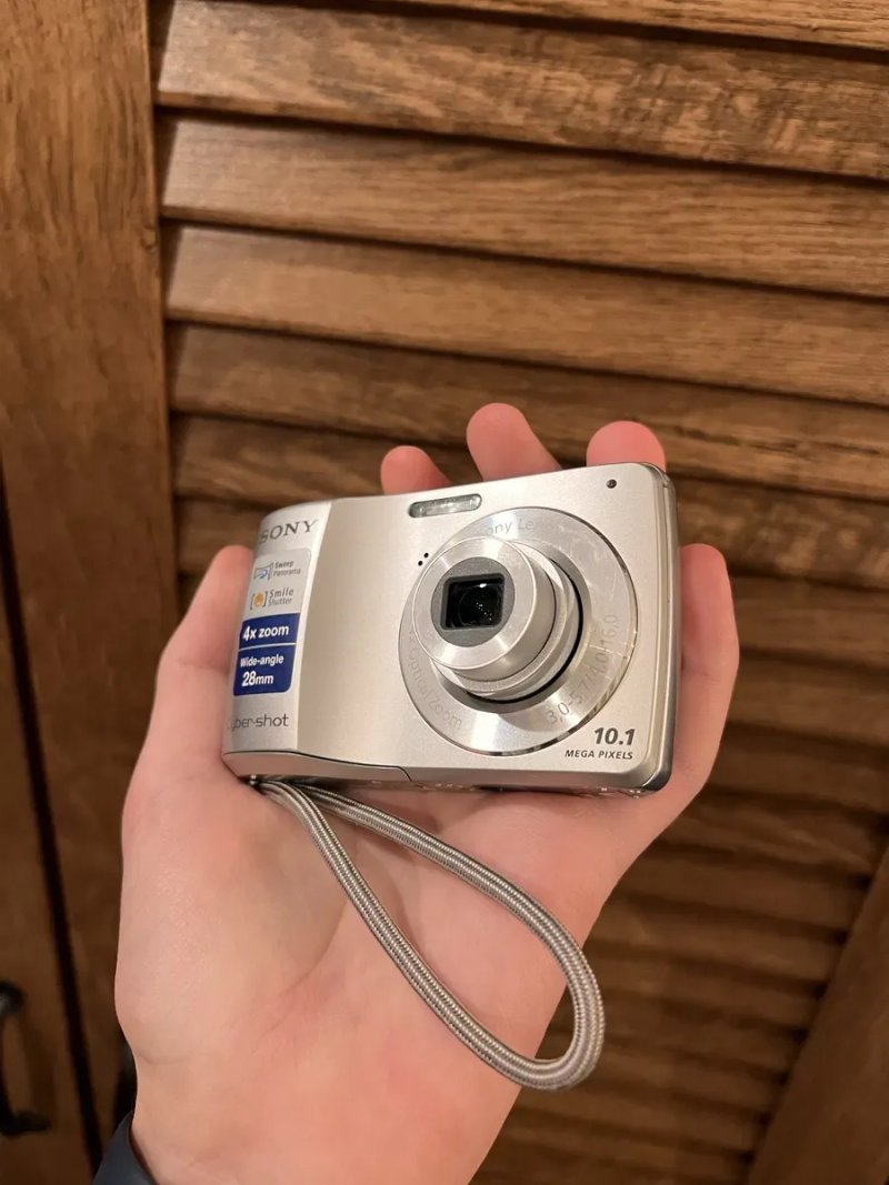 Цифровий фотоапарат Sony Cyber-shot DSC-S3000 Silver (CCD / Y2K / Батарейки АА) Стан нового! — фото 2