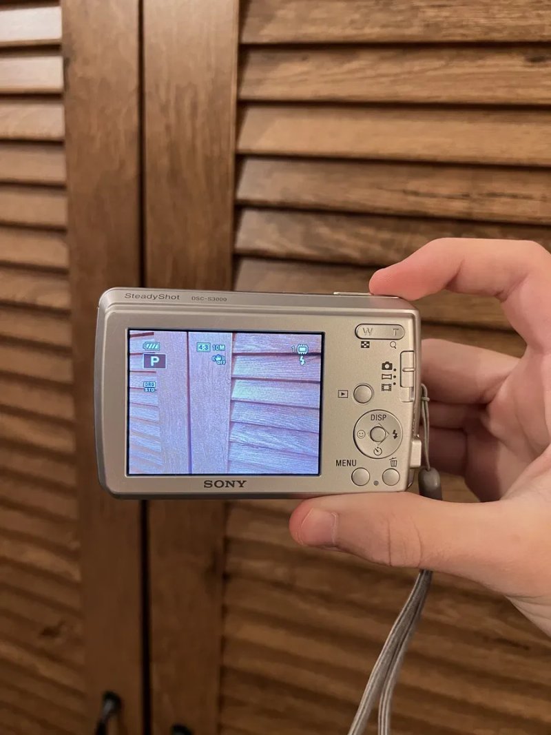 Цифровий фотоапарат Sony Cyber-shot DSC-S3000 Silver (CCD / Y2K / Батарейки АА) Стан нового! — фото 3