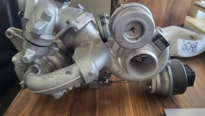 Турбіна БИ Турбина Bi-Turbo Volkswagen Crafter 2.0 Крафтер 03L145715B — фото 5