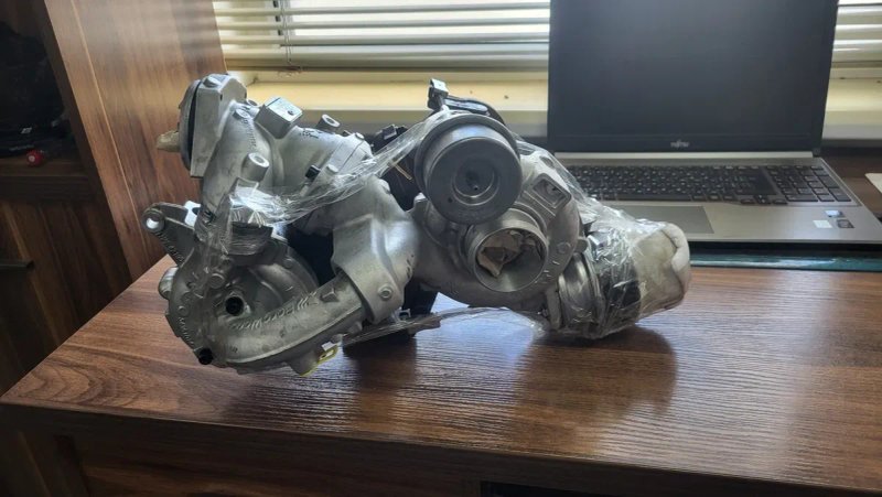 Турбіна БИ Турбина Bi-Turbo Volkswagen Crafter 2.0 Крафтер 03L145715B — фото 7