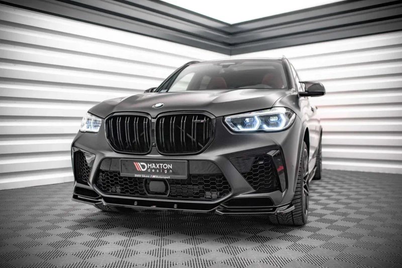 Тюнинг обвес BMW X5M F95 сплиттер губа пороги диффузор спойлер — фото 7