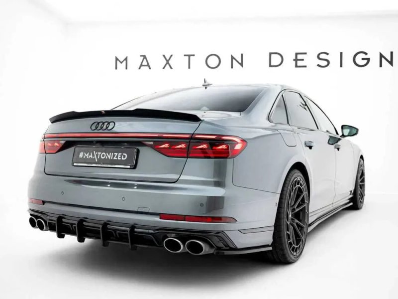 Тюнінг обвіс Audi S8 D5 рест \ A8 D5 S-line (2021+) губа сплиттер пороги диффузор спойлер — фото 8