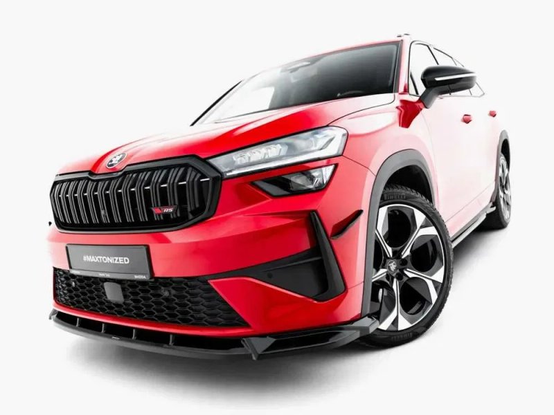 Тюнінг Skoda Kodiaq RS (2024+) обвіс губа сплітер пороги дифузор спойлер — фото 2