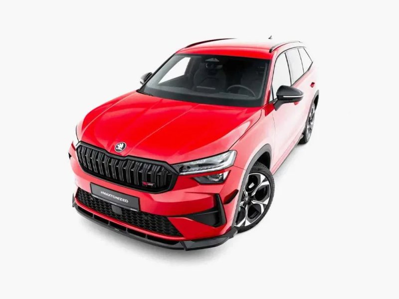 Тюнінг Skoda Kodiaq RS (2024+) обвіс губа сплітер пороги дифузор спойлер — фото 4
