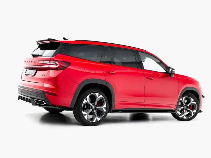 Тюнінг Skoda Kodiaq RS (2024+) обвіс губа сплітер пороги дифузор спойлер — фото 6
