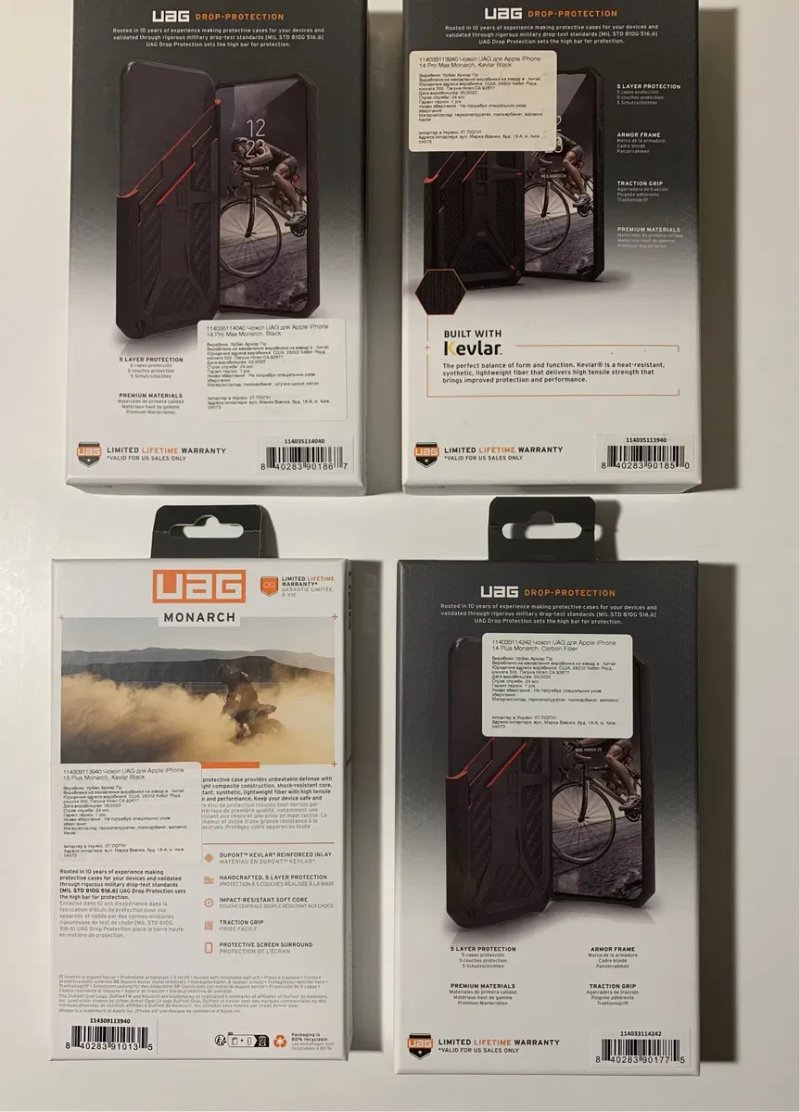 UAG Apple iPhone 15 Pro! UAG Kevlar — iPhone 14Plus/15 Plus! Оригінал! — фото 4
