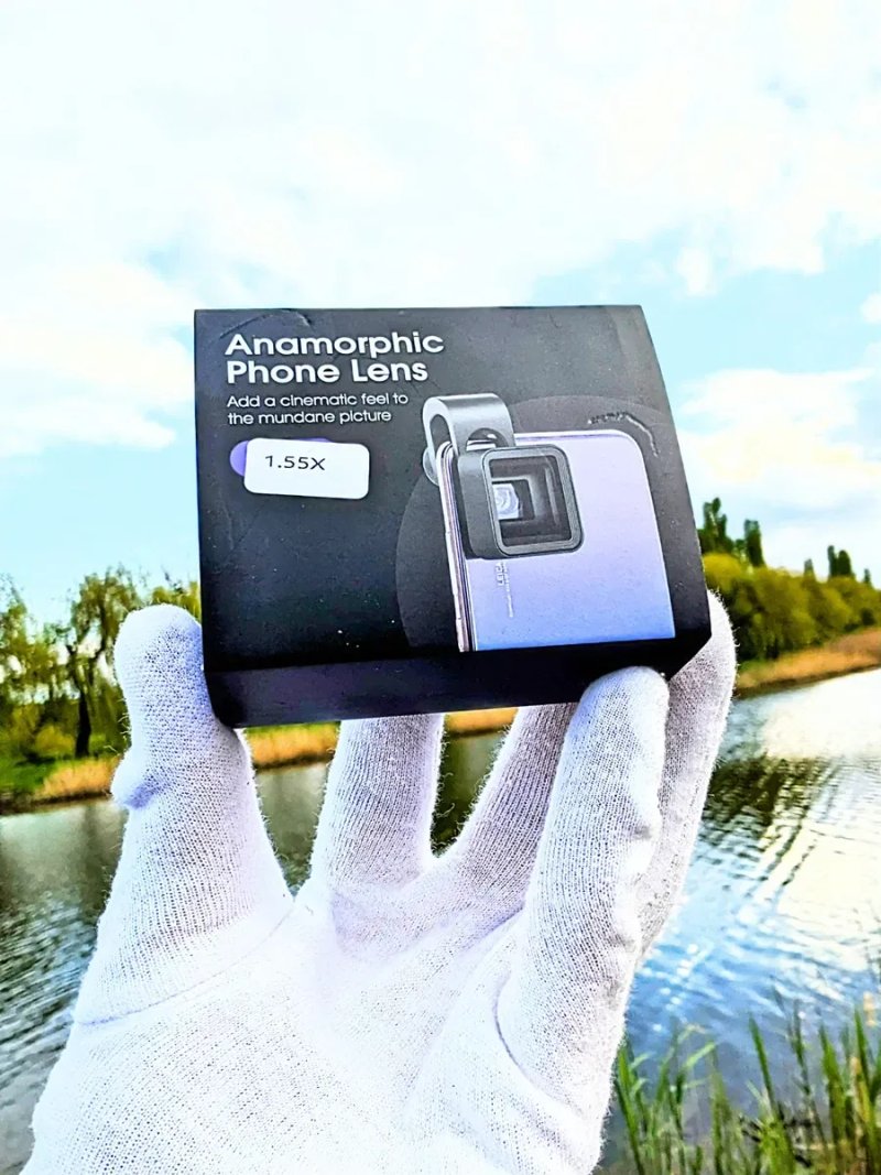 Ulanzi 1.55X Anamorphic анаморфна лінза  на камеру iphone android кра — фото 2