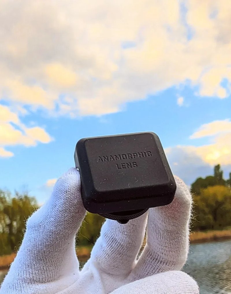 Ulanzi 1.55X Anamorphic анаморфна лінза  на камеру iphone android кра — фото 3