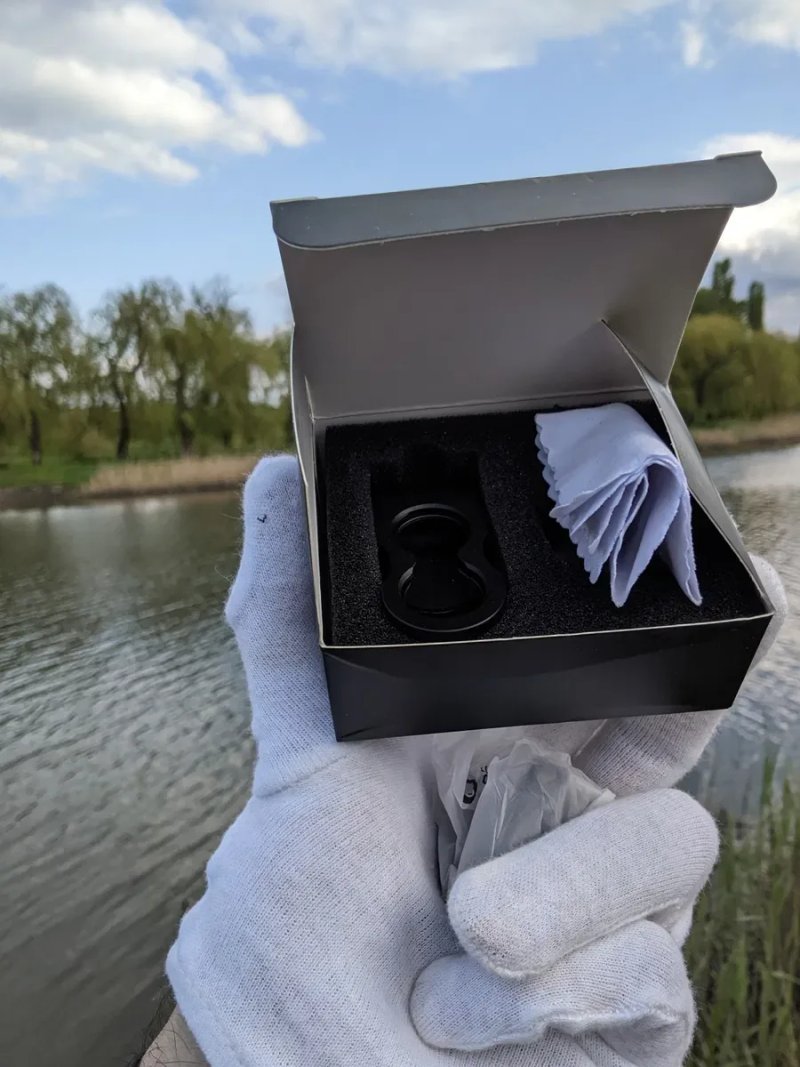 Ulanzi 1.55X Anamorphic анаморфна лінза  на камеру iphone android кра — фото 4