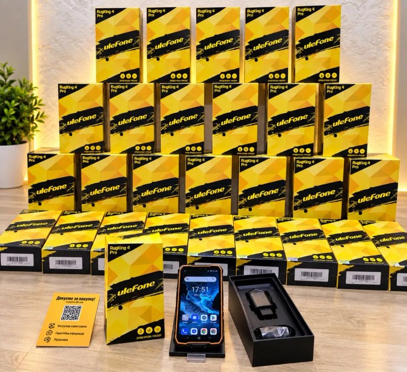 Ulefone RugKing 4 Pro — захищений смартфон для військових та польових умов — фото 2