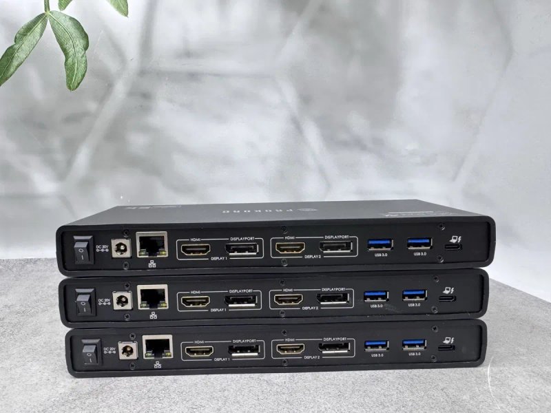 Універсальна док-станція Prokord USB-C Dual 4K / HDMI + DisplayPort — фото 2