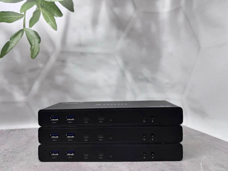 Універсальна док-станція Prokord USB-C Dual 4K / HDMI + DisplayPort — фото 5