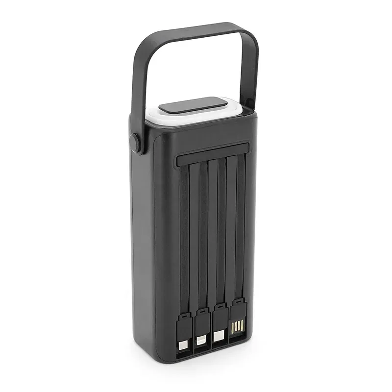 Універсальна мобільна батарея XO PR285 PD20W+QC22.5W Four Cables + Lighting 30000mAh — фото 5