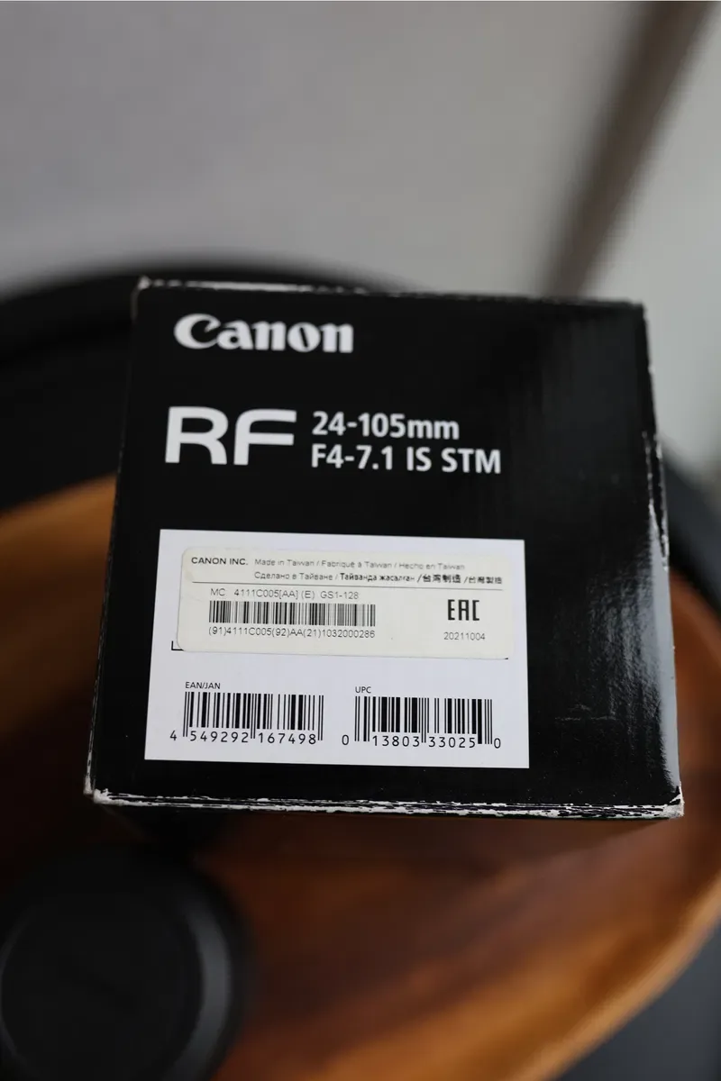 Універсальний об’єктив Canon RF 24-105mm F4-7.1 IS STM для щоденної зйомки [ЯК НОВИЙ] — фото 6