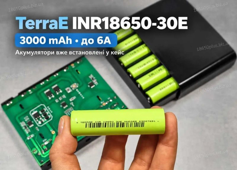 UPS для роутера та ONU 5V 9V 12V на 6×18650 TerraE 3000 mAh павербанк для інтернету — фото 5