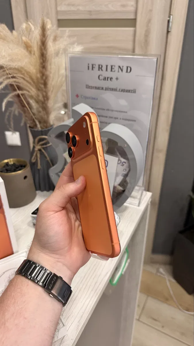 Used iphone 17 pro max 256/512gb orange 100% акумулятор — фото 5