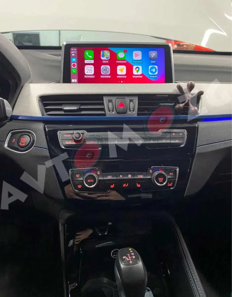 Установка CarPlay Android Auto BMW NBT CiC F15 F32 F30 F10 F25 F02 E70 — фото 5