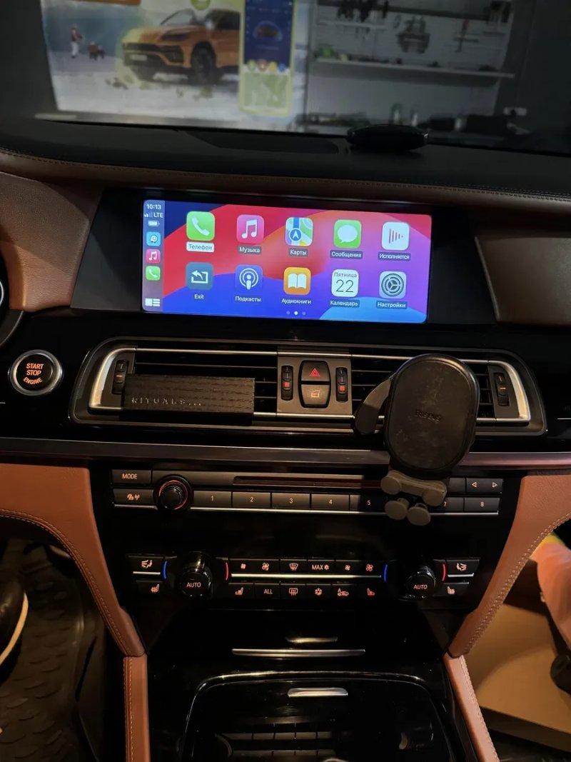 Установка CarPlay Android Auto BMW NBT CiC F15 F32 F30 F10 F25 F02 E70 — фото 6