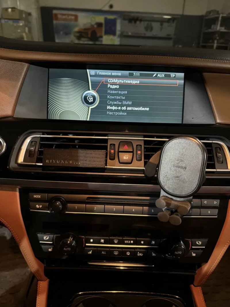 Установка CarPlay Android Auto BMW NBT CiC F15 F32 F30 F10 F25 F02 E70 — фото 8